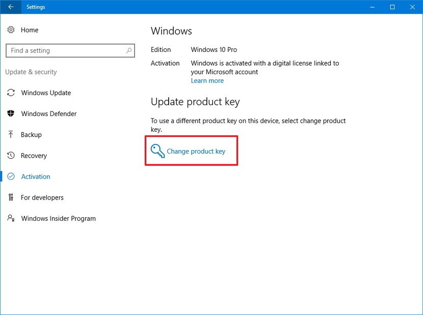 win 10 pro retail product key